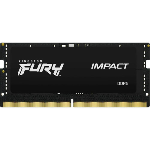 Kingston FURY Impact 32GB 2 x 16GB DDR5 SDRAM Memory Kit - For Notebook - 32 GB 2 x 16GB - DDR5-5600PC5-44800 DDR5 SDRAM - 5600 - KF556S40IBK2-32