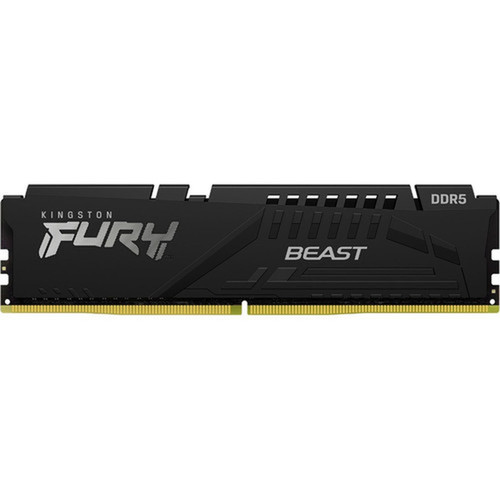 Kingston FURY Beast 8GB DDR5 SDRAM Memory Module - For Computer Motherboard - 8 GB 1 x 8GB - DDR5-6000PC5-48000 DDR5 SDRAM - 6000 KF560C36BBE-8