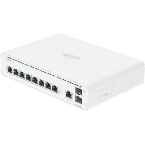 Ubiquiti UISP Console - 9 Ports - Manageable - Gigabit Ethernet, 10 Gigabit Ethernet - 1000Base-T, 10GBase-X - 2 Layer Supported - - W (Fleet Network)