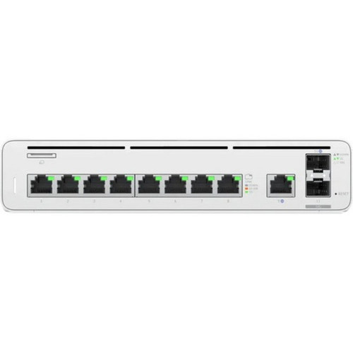 Ubiquiti UISP Console - 9 Ports - Manageable - Gigabit Ethernet 10 Gigabit Ethernet - 1000Base-T 10GBase-X - 2 Layer Supported - - W UISP-Console