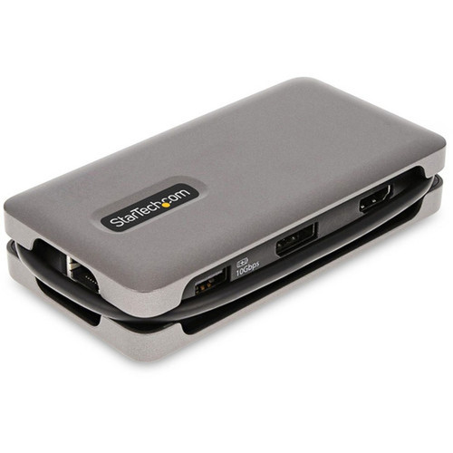 StarTechcom Docking Station - for NotebookTabletMonitor - USB 32 Gen 2 Type C - 1 Displays Supported - 4K - 4096 x 2160 - 4 x - DKT31CDHPD3