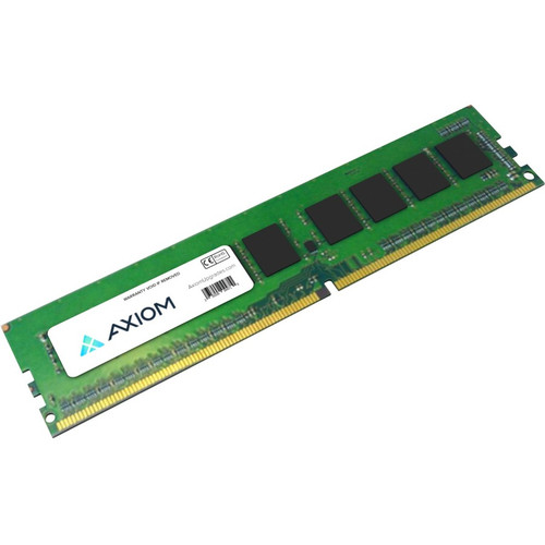 Axiom 16GB DDR5 SDRAM Memory Module - 16 GB - DDR5-4800/PC5-38400 DDR5 SDRAM - 4800 MHz - CL40 - 1.10 V - ECC - Unbuffered - 288-pin - (Fleet Network)