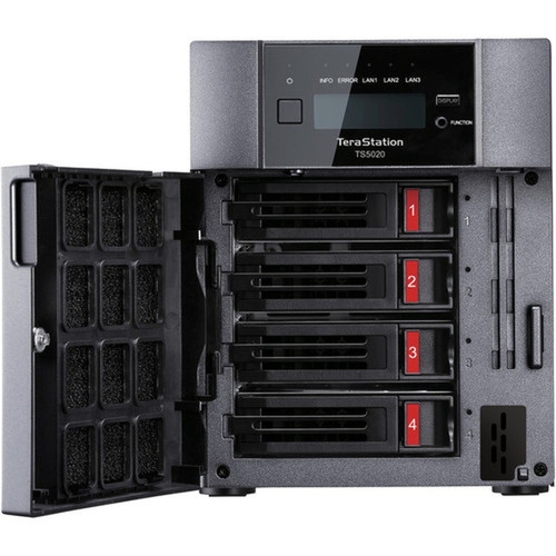 Buffalo TeraStation TS5420DN SANNAS Storage System - Annapurna Labs Alpine Quad-core 4 Core 2 GHz - 4 x HDD Supported - 4 x HDD - - TS5420DN6404
