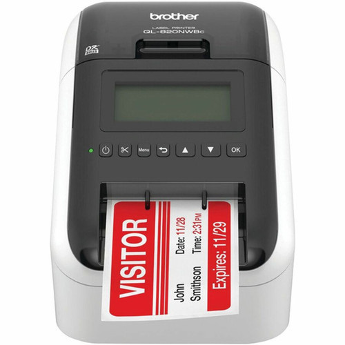 Brother QL-820NWBC Ultra Flexible Label Printer with Multiple Connectivity options - QL-820NWBC Ultra Flexible Label Printer with QL820NWBC