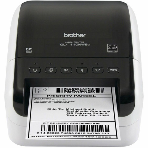 Brother QL-1110NWBC Wide Format Professional Label Printer with Multiple Connectivity options - QL-1110NWBC Wide Format Professional QL1110NWBC