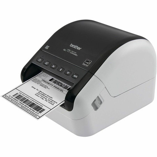 Brother QL-1110NWBC Wide Format Professional Label Printer with Multiple Connectivity options - QL-1110NWBC Wide Format Professional QL1110NWBC