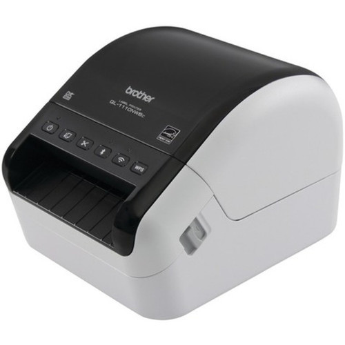 Brother QL-1110NWBC Wide Format Professional Label Printer with Multiple Connectivity options - QL-1110NWBC Wide Format Professional QL1110NWBC