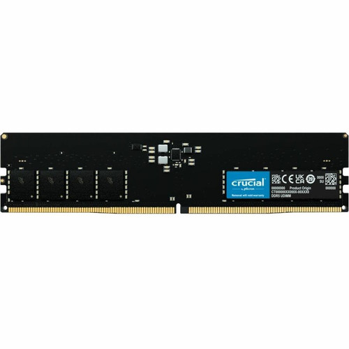 Crucial 32GB DDR5 SDRAM Memory Module - For Desktop PC, Motherboard - 32 GB (1 x 32GB) - DDR5-5600/PC5-44800 DDR5 SDRAM - 5600 MHz - - (Fleet Network)