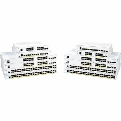 Cisco 250 CBS250-8PP-E-2G Ethernet Switch - 8 Ports - Manageable - Gigabit Ethernet - 1000Base-T 1000Base-X - Refurbished - 2 Layer - CBS250-8PPE2GNA-RF