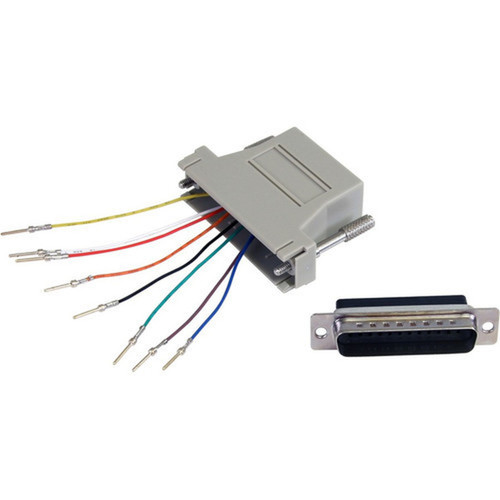 StarTechcom_DB25_to_RJ45_Modular_Adapter_-_MF_-_1_x_DB-25_Male_-_1_x_RJ-45_Female_-_Gray_GC258MF