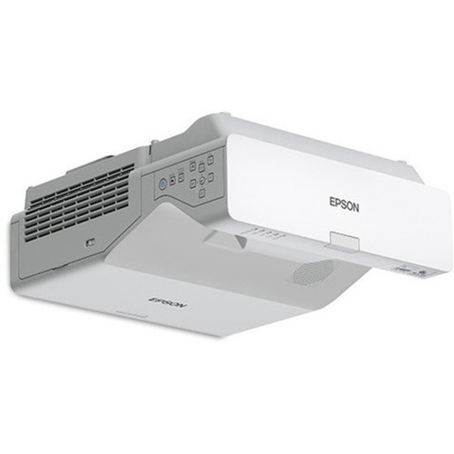 Epson PowerLite 760W Ultra Short Throw 3LCD Projector - 1610 - Wall Mountable Tabletop - 1280 x 800 - Front Rear - 20000 Hour Mode V11HA81020