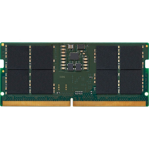Kingston 16GB DDR5 SDRAM Memory Module - For Notebook - 16 GB - DDR5 5200/PC5-41600 DDR5 SDRAM - 5200 MHz Single-rank Memory - CL42 - (Fleet Network)