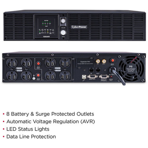 CyberPower_Smart_App_AVR_CPS1500AVR_1500VA_UPS_-_1500VA950W_-_18_Minute_Half_Load_-_6_x_NEMA_5-15R_-_BatterySurge-protected_CPS1500AVR