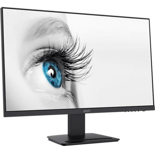 MSI Pro MP273QV 27 WQHD LCD Monitor - 169 - Matte Black - 27 68580 mm Class - Vertical Alignment VA - 2560 x 1440 - 167 - 1 - PROMP273QV