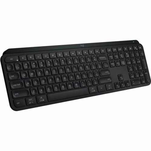 Logitech Keyboard - Wireless Connectivity - Bluetooth - USB Type C Interface - PC Mac - Black 920-011406