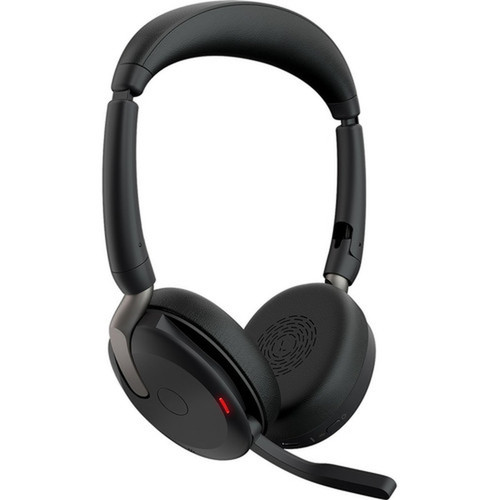 Jabra Evolve2 65 Flex Headset - Stereo - Wireless - Bluetooth - 984 ft - 20 Hz - 20 kHz - On-ear - Binaural - Supra-aural - MEMS - 26699-989-889-01
