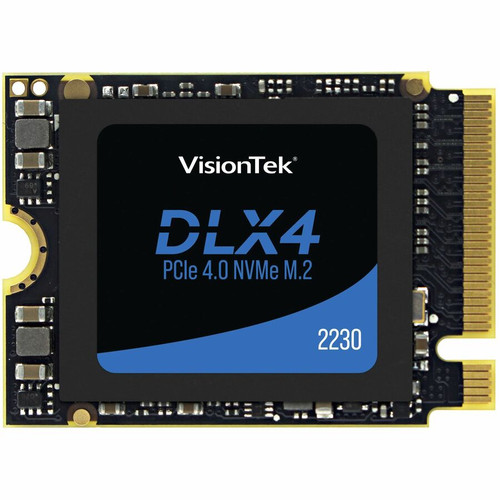 VisionTek DLX4 512 GB Solid State Drive - M.2 2230 Internal - PCI Express NVMe (PCI Express NVMe 4.0 x4) - Desktop PC Device Supported (Fleet Network)