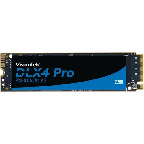 VisionTek DLX4 Pro 1 TB Solid State Drive - M.2 2280 Internal - PCI Express NVMe (PCI Express NVMe 4.0 x4) - Desktop PC Device - 500 - (Fleet Network)