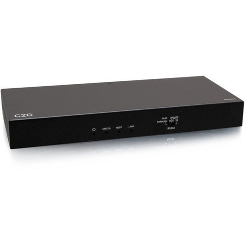 C2G HDMI HDBaseT  USB C  USB B to A over Cat Wall Plate TX  Receiver Box - 2 Input Device - 1 Output Device - 230 ft 70104 mm - 1 C2G31020