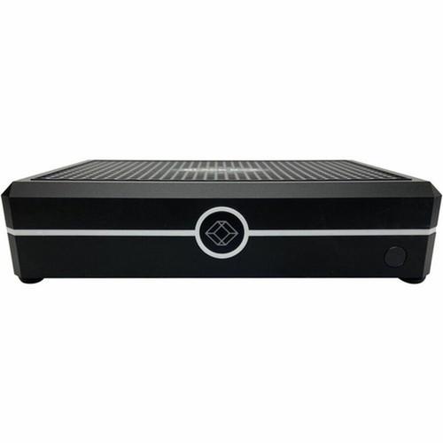 Black Box Emerald DeskVue KVM Receiver - 4K - 3840 x 2160 Maximum Video Resolution - 2 x Network RJ-45 - 5 x USB - 3 x HDMI - 12 V V EMD5004-R