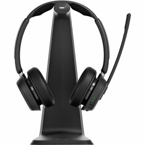 SENNHEISER IMPACT 1061T Headset - Stereo Mono - True Wireless - Bluetooth - Over-the-head - Binaural - Ear-cup - 39 ft Cable 1001173
