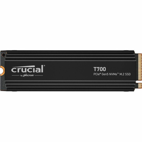 Crucial T700 CT4000T700SSD5 4 TB Solid State Drive - M.2 2280 Internal - PCI Express NVMe (PCI Express NVMe 5.0 x4) - 2400 TB TBW - - (Fleet Network)