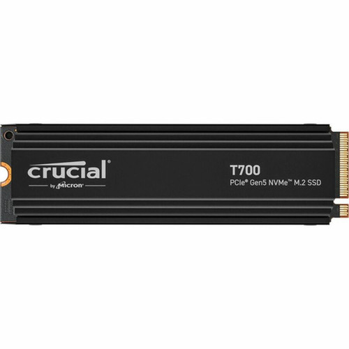 Crucial T700 2 TB Solid State Drive - M2 2280 Internal - PCI Express NVMe PCI Express NVMe 50 x4 - 1200 TB TBW - 12400 MBs Read CT2000T700SSD5