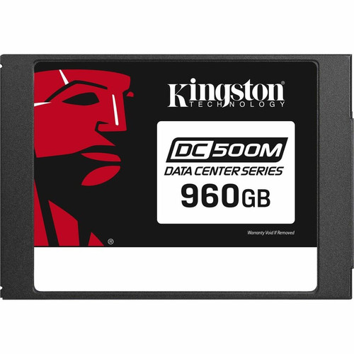 Kingston DC600M 960 GB Solid State Drive - 2.5" Internal - SATA (SATA/600) - Mixed Use - Server Device Supported - 1 DWPD - 1752 TB - (Fleet Network)