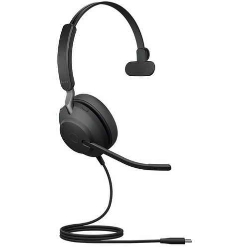 Jabra Evolve2 40 SE Headset - Mono - USB Type C - Wired - Monaural (Fleet Network)