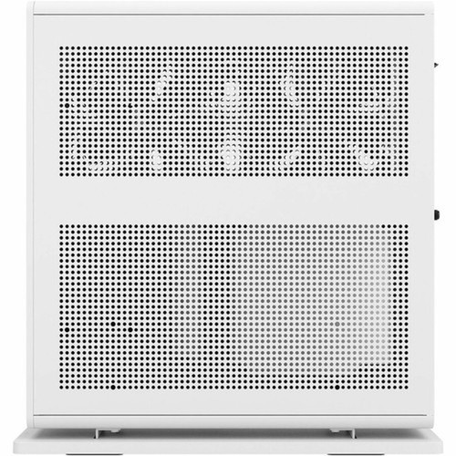 Fractal Design Ridge Computer Case - Small - White - Steel Aluminum - 2 x 551 140 mm x Fans Installed - Mini ITX Motherboard - FD-C-RID1N-12