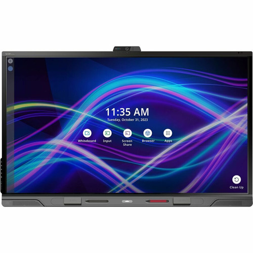 SMART SMART Board QX086-P Interactive Display with iQ - 86" - Active AreaMulti-touch Screen - Wired/Wireless - Speaker, Subwoofer - - (Fleet Network)