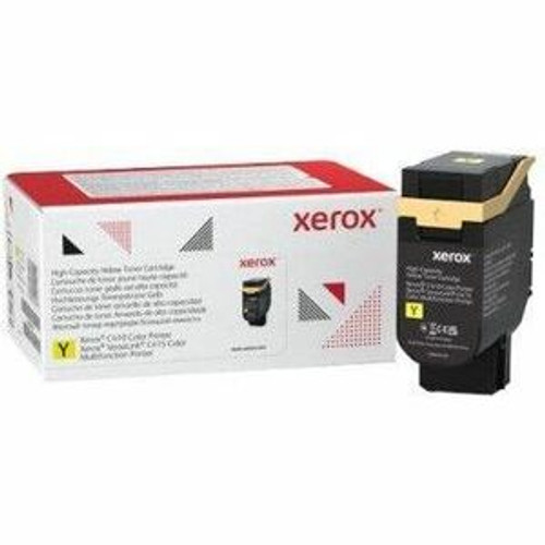 Xerox Original High Yield Laser Toner Cartridge - Box - Return Program - Yellow - 1 Pack - 7000 Pages (Fleet Network)