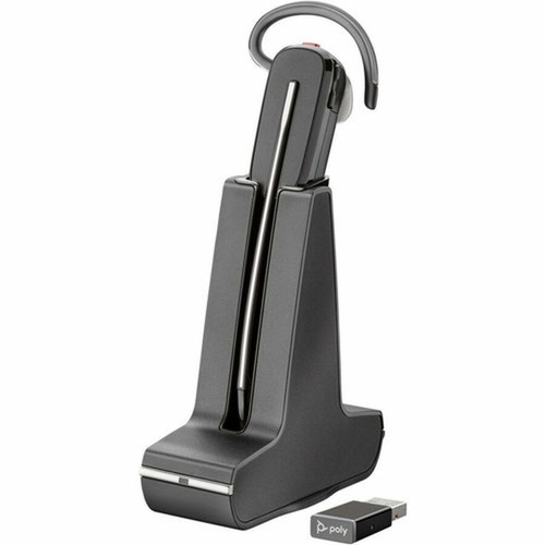 Poly Savi 8200 Office 8240 Headset - Mono - Wireless - BluetoothDECT - 4495 ft - 32 Ohm - 20 Hz - 20 kHz - Over-the-ear Earbud - - 7W6E3AAABA