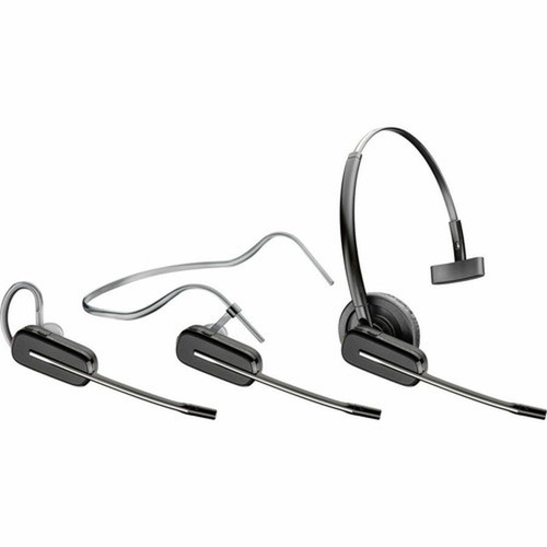 Poly Savi 8200 Office 8240 Headset - Mono - Wireless - BluetoothDECT - 4495 ft - 32 Ohm - 20 Hz - 20 kHz - Over-the-ear Earbud - - 7W6E3AAABA