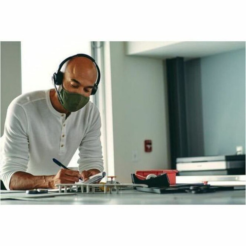 Poly Savi 8200 Office 8240 Headset - Mono - Wireless - BluetoothDECT - 4495 ft - 32 Ohm - 20 Hz - 20 kHz - Over-the-ear Earbud - - 7W6E3AAABA