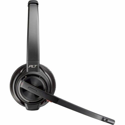 Poly Savi 8220 UC Microsoft Teams Certified DECT 1920-1930 MHz USB-A Headset - Stereo - Wireless - BluetoothDECT - 5906 ft - 20 Hz - 77Y82AAABA