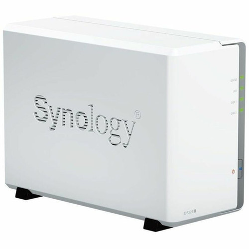 Synology DiskStation DS223j SANNAS Storage System - 1 x Realtek RTD1619 Quad-core 4 Core 170 GHz - 2 x HDD Supported - 0 x HDD - 2 DS223J