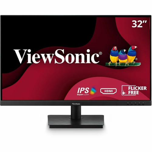 ViewSonic VA3209M 31.5" Full HD LED Monitor - 16:9 - Black - 32" (812.80 mm) Class - SuperClear IPS - LED Backlight - 1920 x 1080 - - (Fleet Network)