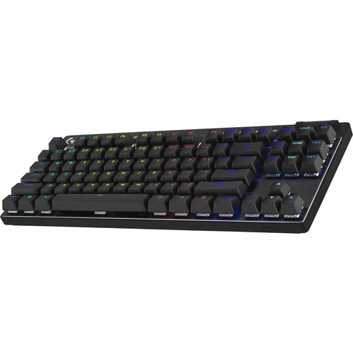 Logitech G PRO X TKL Gaming Keyboard - Wireless Connectivity - Bluetooth - 32.81 ft (10000 mm) - 2.40 GHz - USB 2.0 Interface - RGB - (Fleet Network)