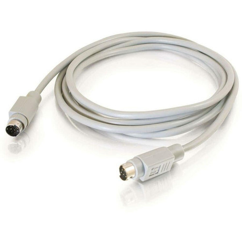 C2G Mac Serial Cable - 10 ft Serial Data Transfer Cable - First End 1 x 8-pin Mini-DIN Serial - Male - Second End 1 x 8-pin Mini-DIN 02318