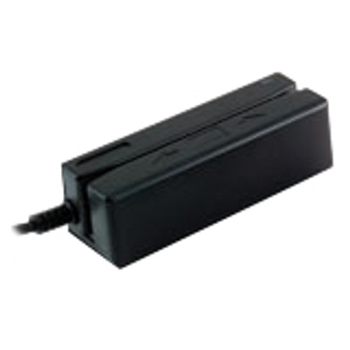 ID TECH MiniMag II IDMB Magnetic Stripe Reader - Dual Track - 1524 mm/s - Serial - Black (Fleet Network)