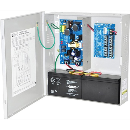 Altronix AL400ULPD8CB Proprietary Power Supply - Wall Mount - 110 V AC Input - 12 V DC @ 4 A, 24 V DC @ 3 A Output - 8 +12V Rails (Fleet Network)