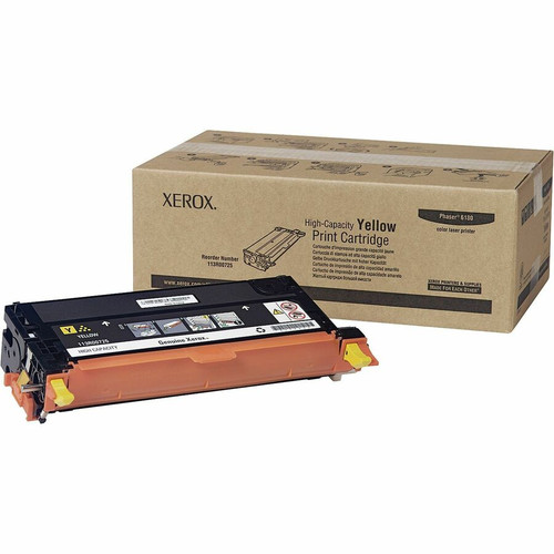 Xerox Original Toner Cartridge - Laser - 6000 Pages - Yellow - 1 Each (Fleet Network)