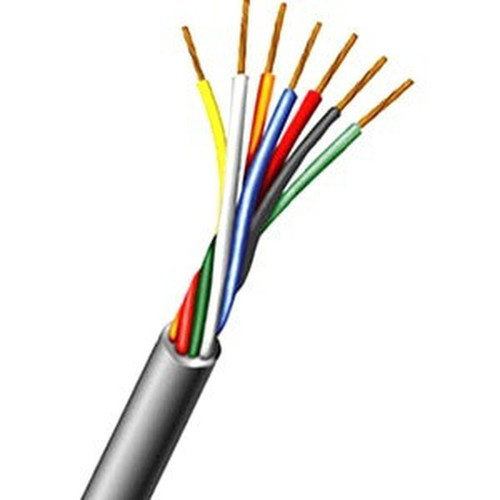 Aiphone Control Cable - 1000 ft Bare Wire Control Cable for Communication System - First End Bare Wire - CL3 FPL CM - 22 AWG - Gray 85220710C