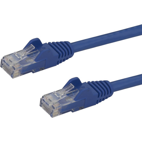 StarTech.com 50 ft Blue Snagless Cat6 UTP Patch Cable - ETL Verified - Category 6 - 50 ft - 1 x RJ-45 Male - 1 x RJ-45 Male - Blue (Fleet Network)