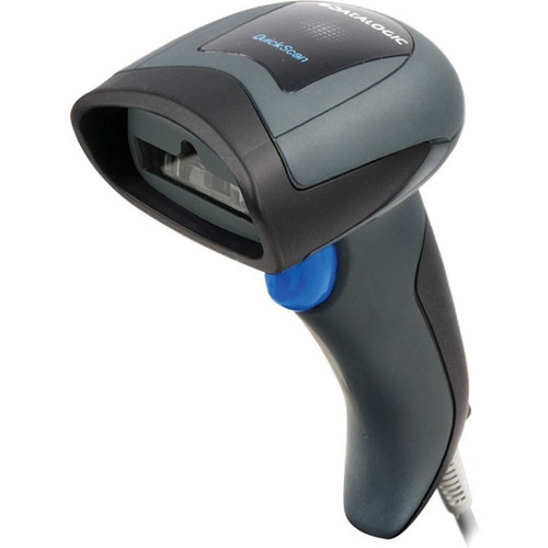 Datalogic QuickScan I QD2131 Handheld Barcode Scanner Kit - Cable Connectivity - 270 scan/s - 29.53" (750 mm) Scan Distance - 1D - - - (Fleet Network)