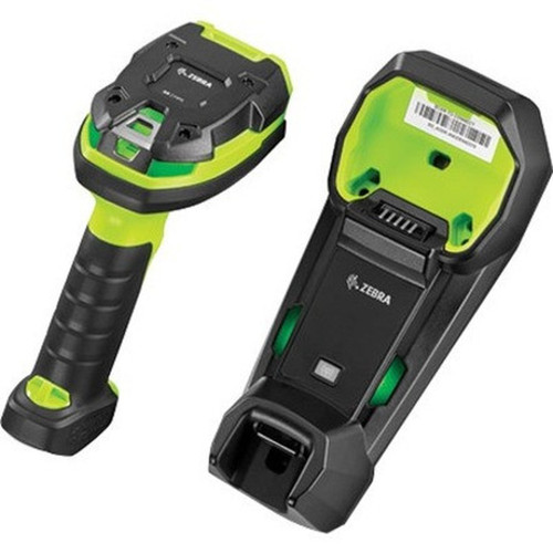 Zebra LI3608-SR Handheld Barcode Scanner - Cable Connectivity - 1D - Imager - Industrial Green Black LI3608-SR00003VZWW