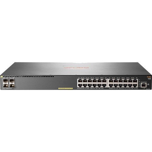 HPE Aruba 2930F 24G PoE+ 4SFP Switch - 24 Ports - Manageable - Gigabit Ethernet - 10/100/1000Base-T, 1000Base-X - 3 Layer Supported - (Fleet Network)