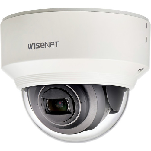 Wisenet XND-6080V 2 Megapixel Indoor Full HD Network Camera - Color - Dome - MPEG-4 AVC, MJPEG, H.264, H.265 - 1920 x 1080 - 2.8 mm- - (Fleet Network)