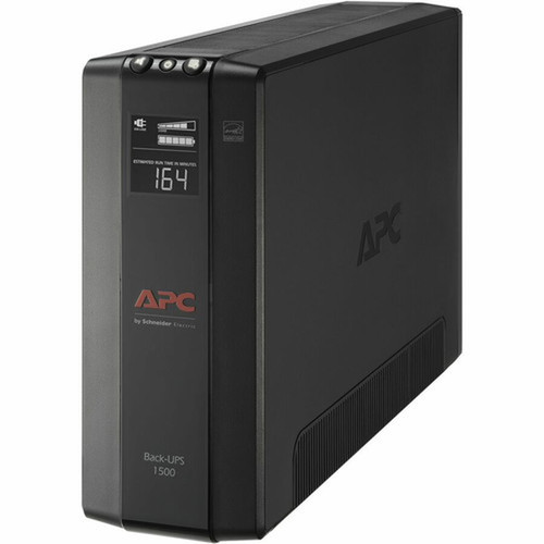 APC by Schneider Electric Back UPS Pro BX1500M Compact Tower 1500VA AVR LCD 120V - Tower - 16 Hour Recharge - 3 Minute Stand-by - BX1500M